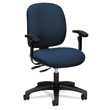 HON® Comfortask Multi-task Chair, Supports Up To 300 Lb, 16" To 21" Seat Height, Black freeshipping - TVN Wholesale